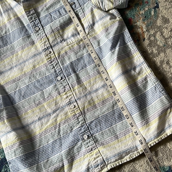 Vans Men’s Cotton Button Down Striped Shirt - Size Small - Picture 10 of 10